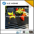China Hot selling High Temperature fat draining bbq grill mat Non-stick grill mat